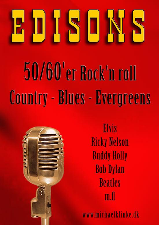 Edisons spiller rock fra 50 / 60 erne